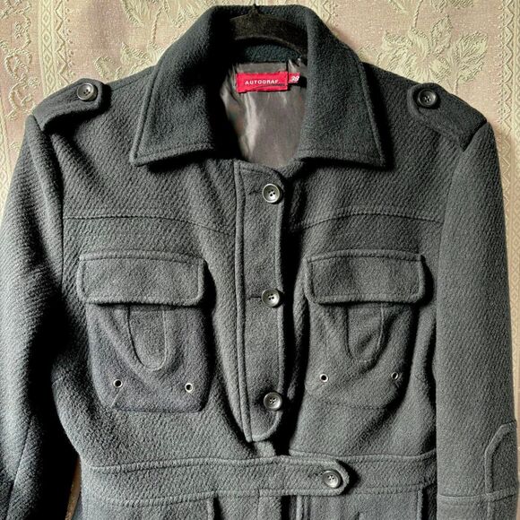 Autograf Women's Black Short Jacket - Picture 3 of 7